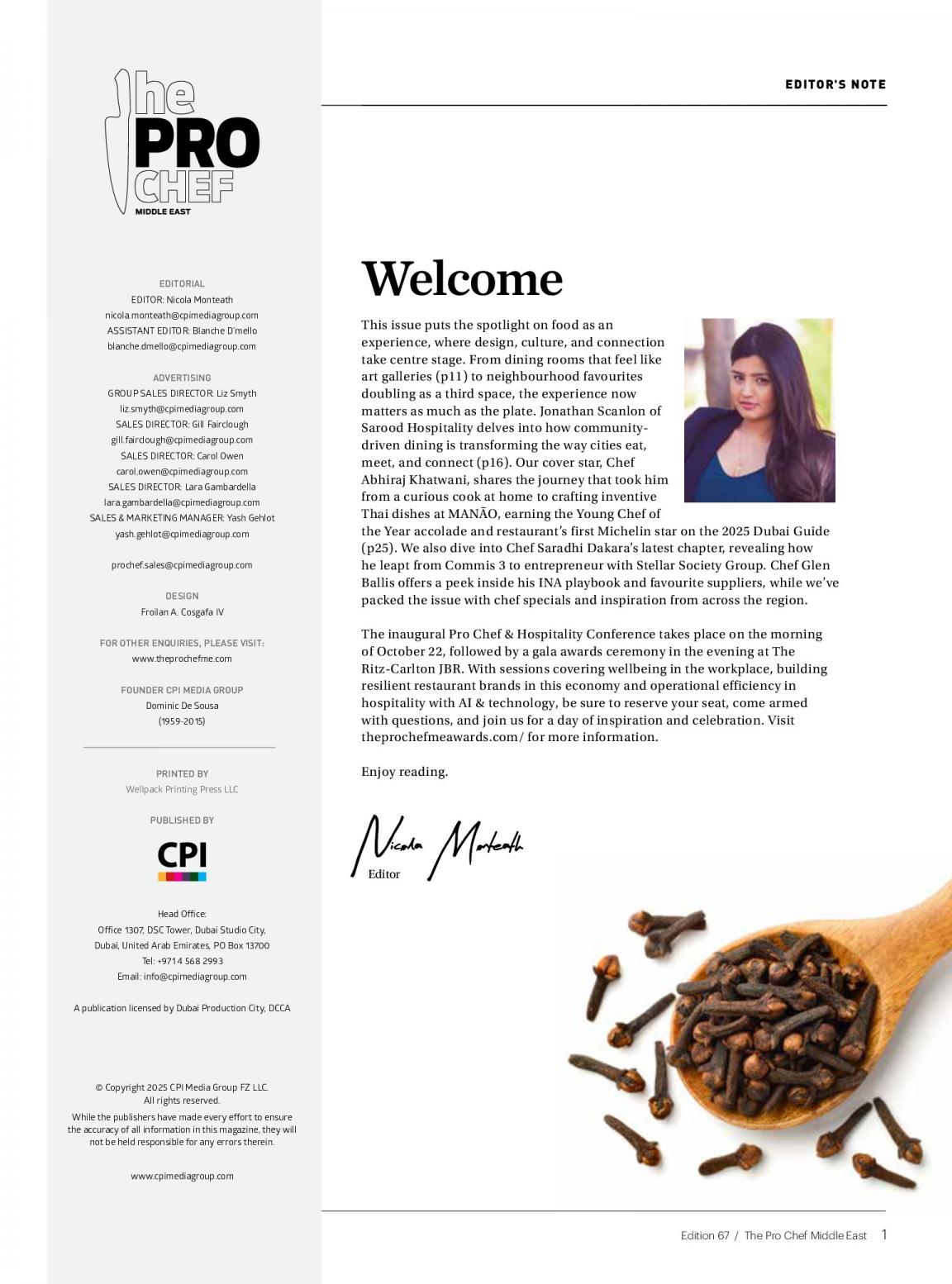 THE PRO CHEF MIDDLE EAST